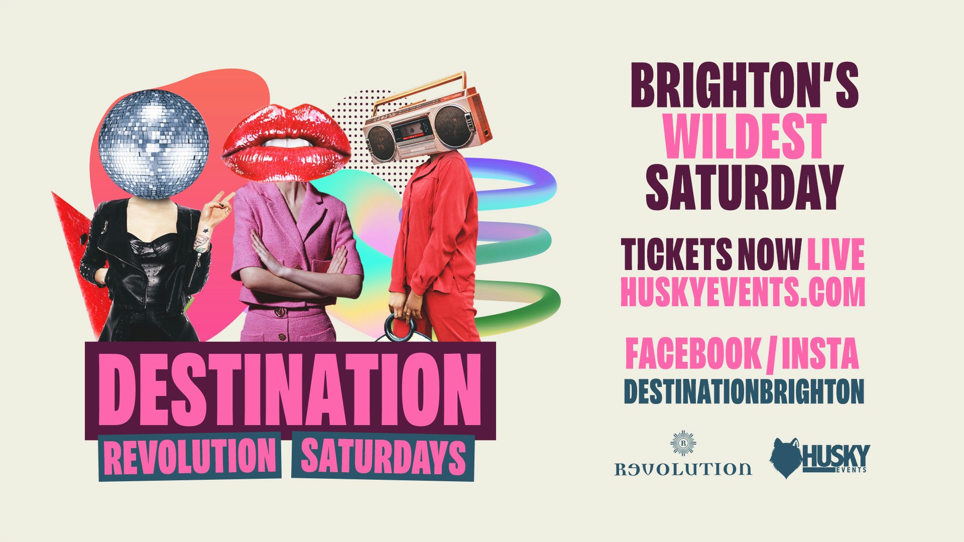 DESTINATION Saturdays x Revolution Brighton | 18.11.2023