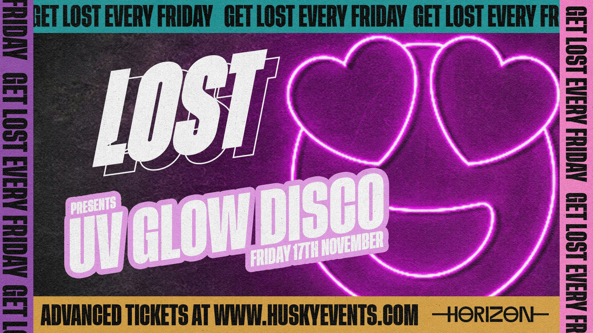 LOST Fridays x UV Glow Disco | 5 Shots for £5