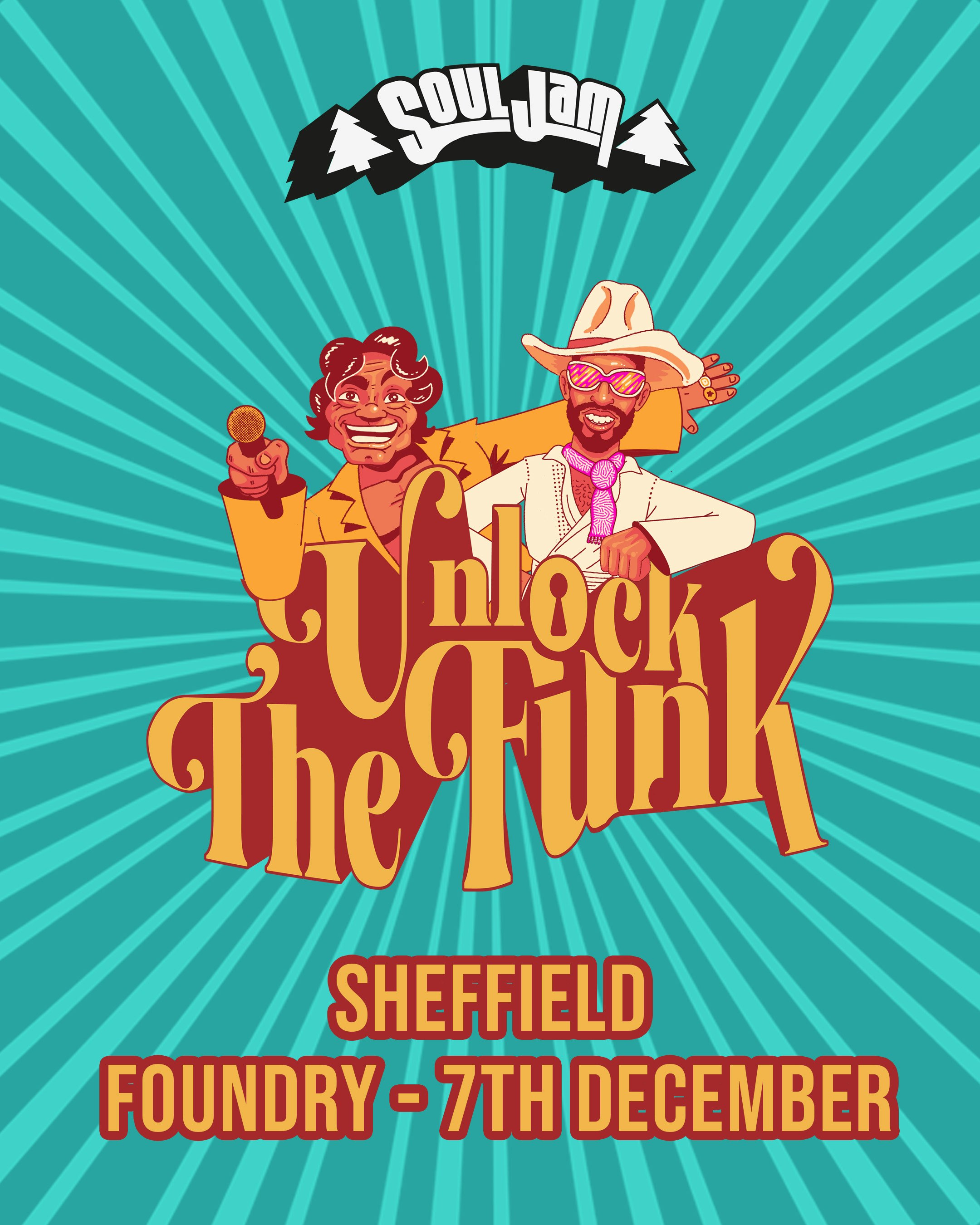 SoulJam | Unlock The Funk | Sheffield – Last party of the year!!