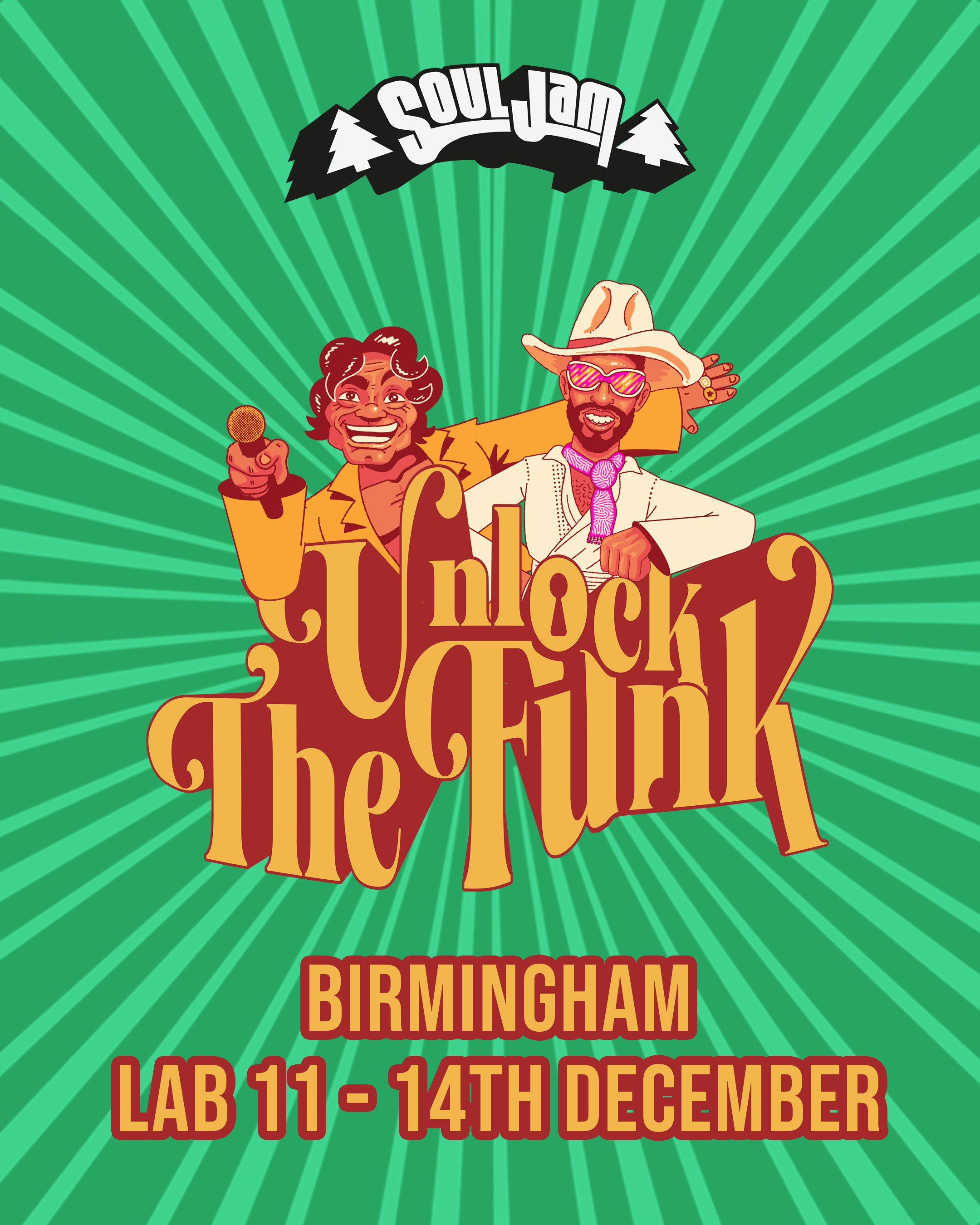 SoulJam | Unlock The Funk | Birmingham – Last party of the year!