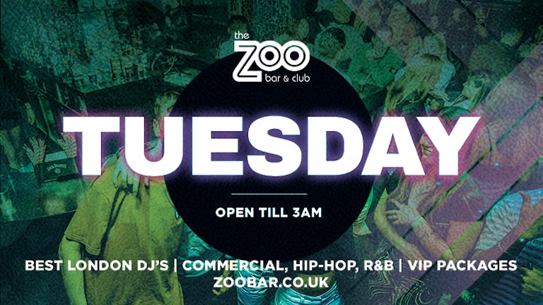 Tuesdays at Zoo Bar