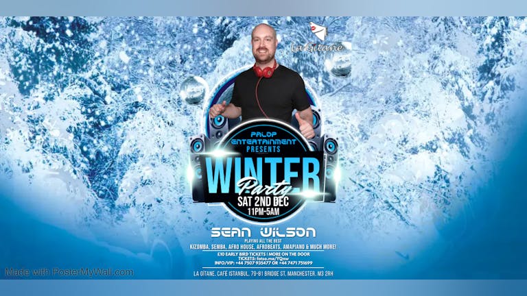 Winter Party with Sean Wilson at La Gitane Manchester