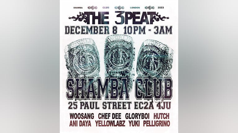 Shamba Club THE 3PEAT