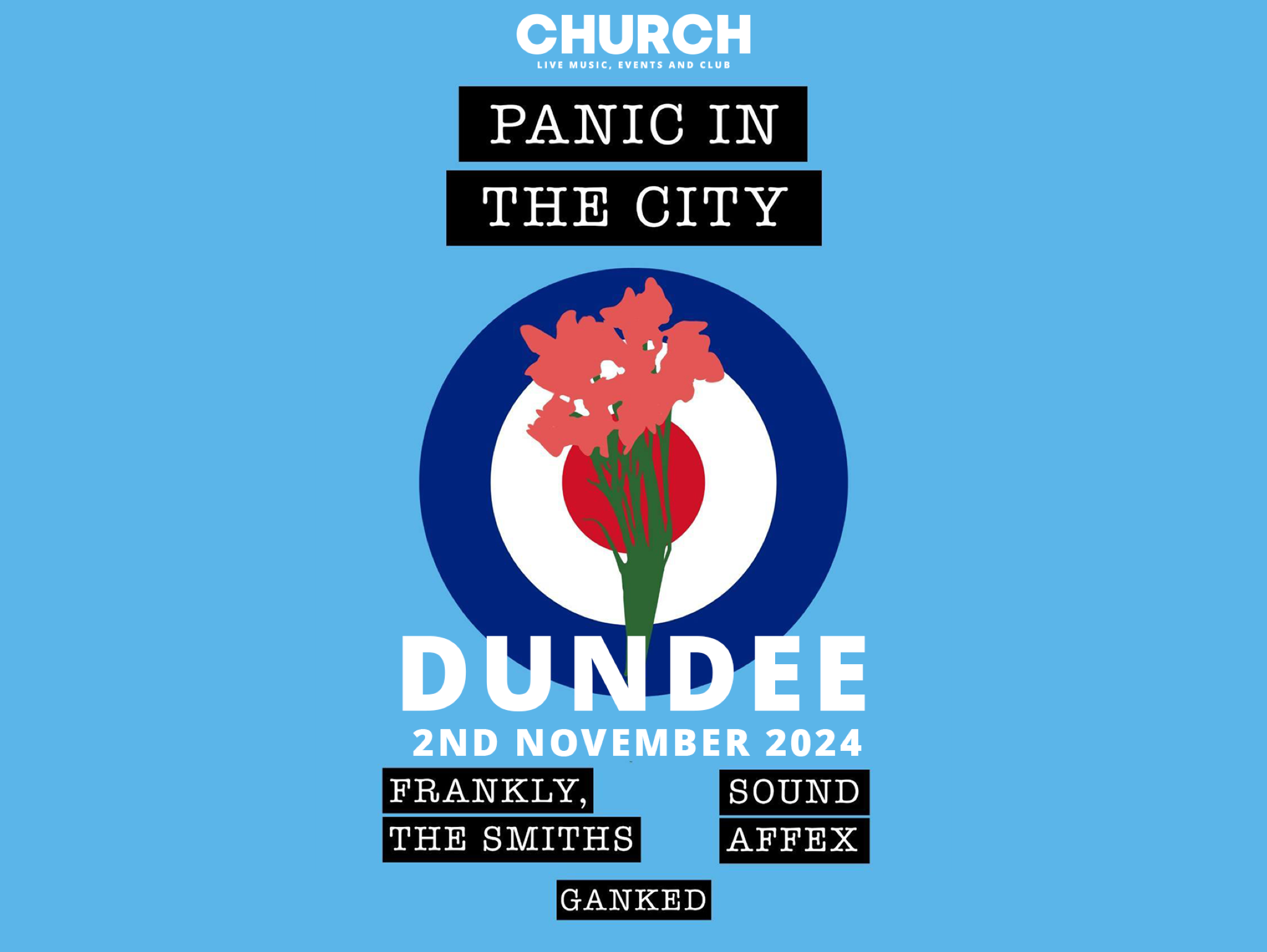 Panic in The City – Frankly The Smiths, Sound Affix & Ganked Live