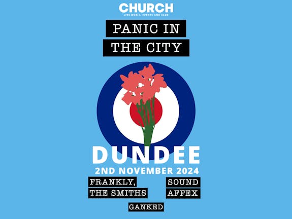 Panic in The City - Frankly The Smiths, Sound Affix & Ganked Live