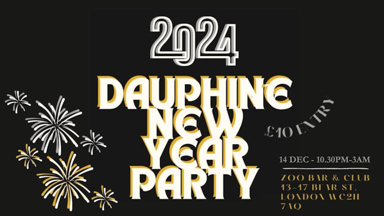 Dauphine New Year Party - Zoo Bar & Club