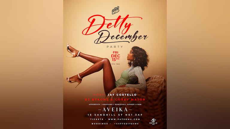 GIDI AFFAIR  presents Detty December // Lagos Party Live In Newcastle  