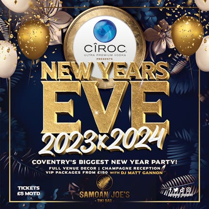 Ciroc Presents NEW YEARS EVE