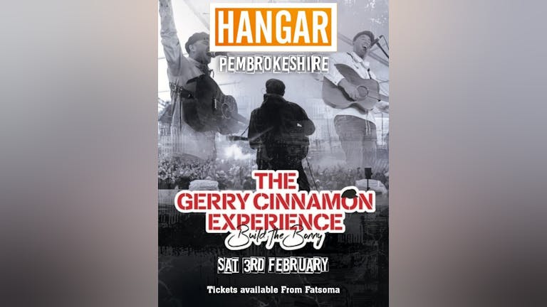 Final release tickets now on sale for The Gerry cinnamon experience /Wales v Scotland Fan zone area 