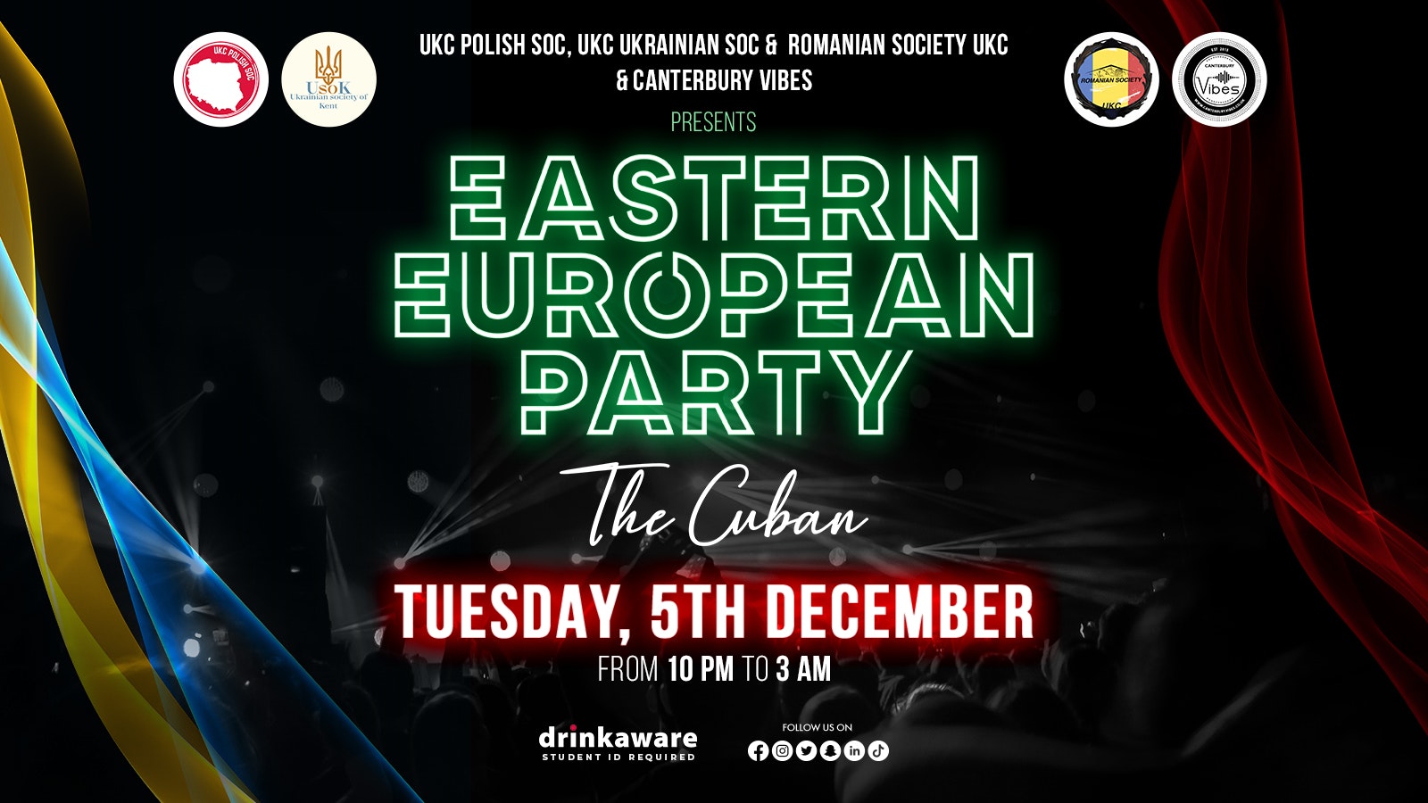 Eastern European Party – TOP Floor @ The Cuban