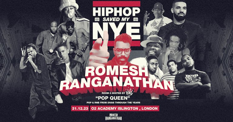 Romesh Ranganathan's: Hip Hop Saved My New Year's Eve 2023 👑 o2 Academy Islington 