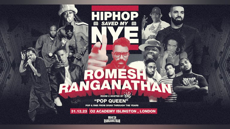 Romesh Ranganathan's: Hip Hop Saved My New Year's Eve 2023 👑 o2 Academy Islington 