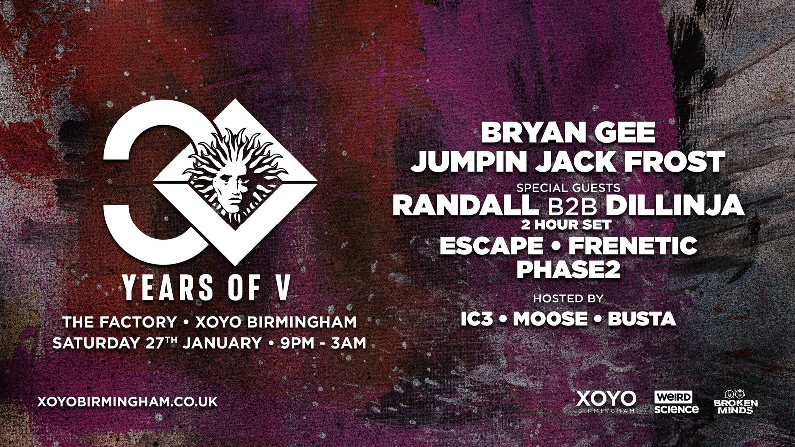 30 Years of V : Birmingham