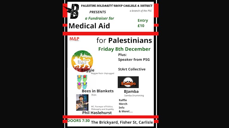 Medical Aid For Palestinian's Fundraiser