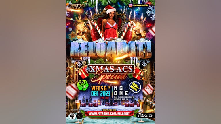 RELOAD IT! ACS XMAS SPECIAL - WEDNESDAY 6TH DECEMBER 