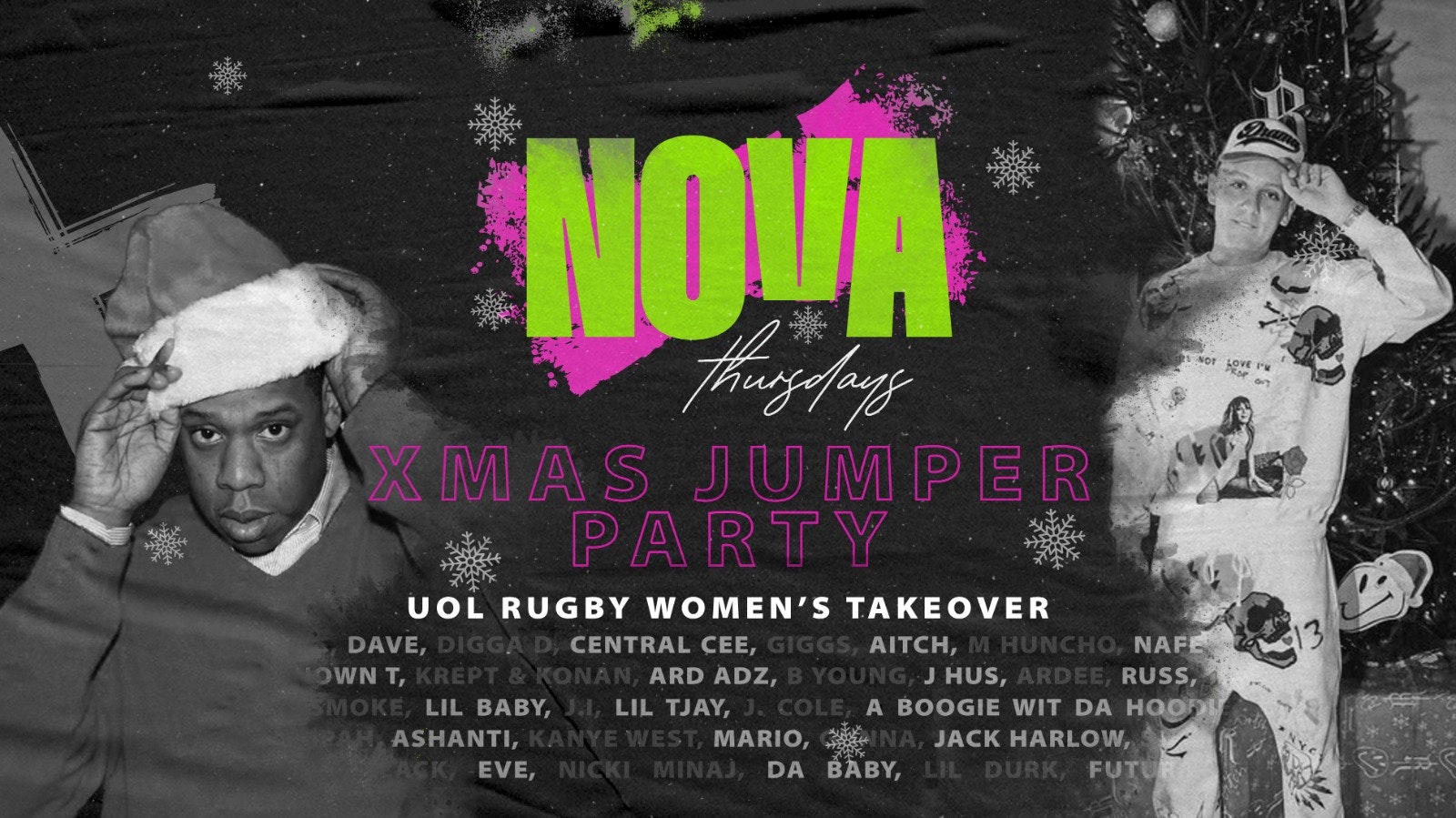 NOVA THURSDAY’S ❄️ XMAS JUMPER PARTY ❄️