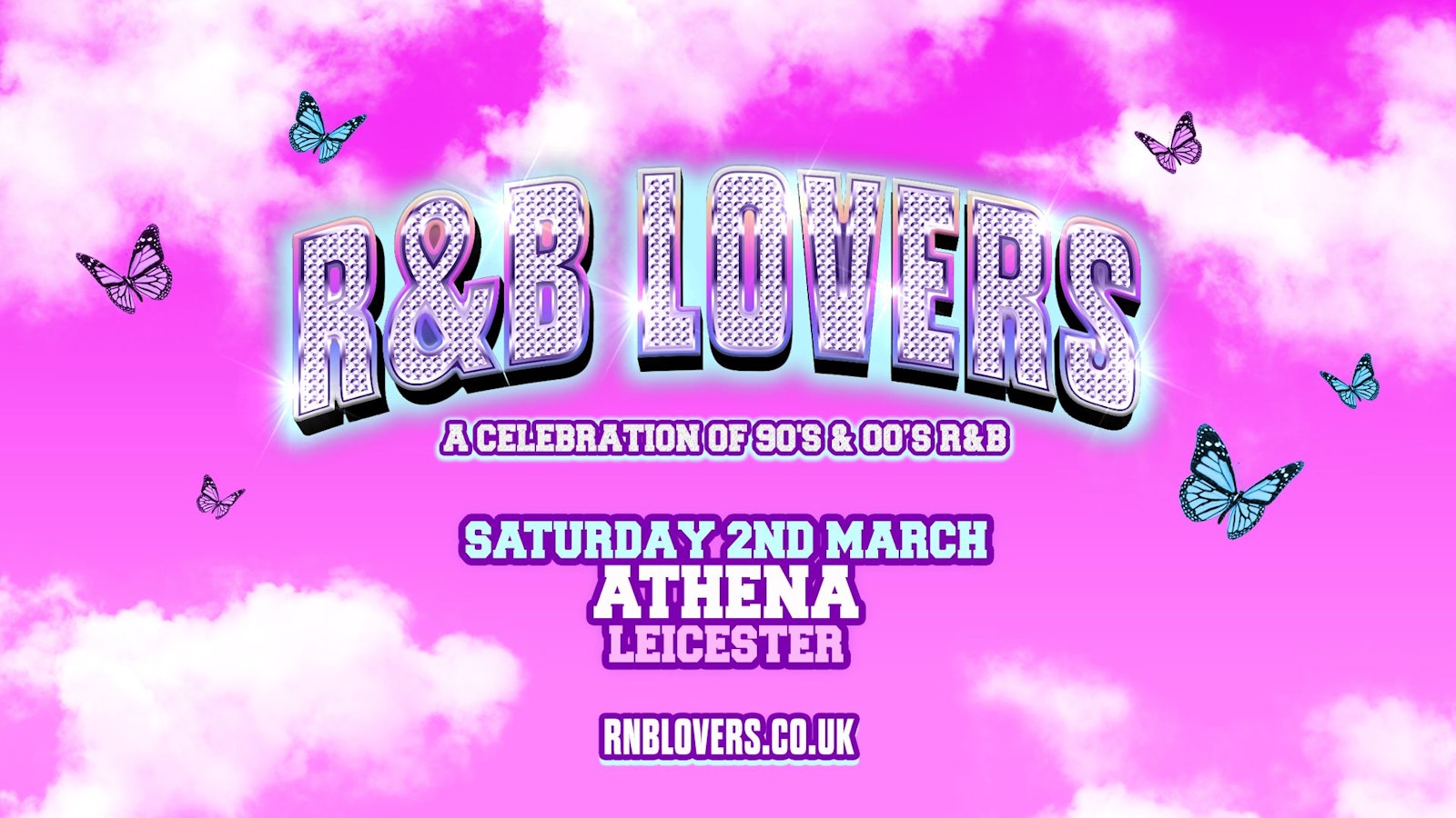 R&B Lovers – Saturday 2nd March – Athena Leicester [FINAL 100 TICKETS]