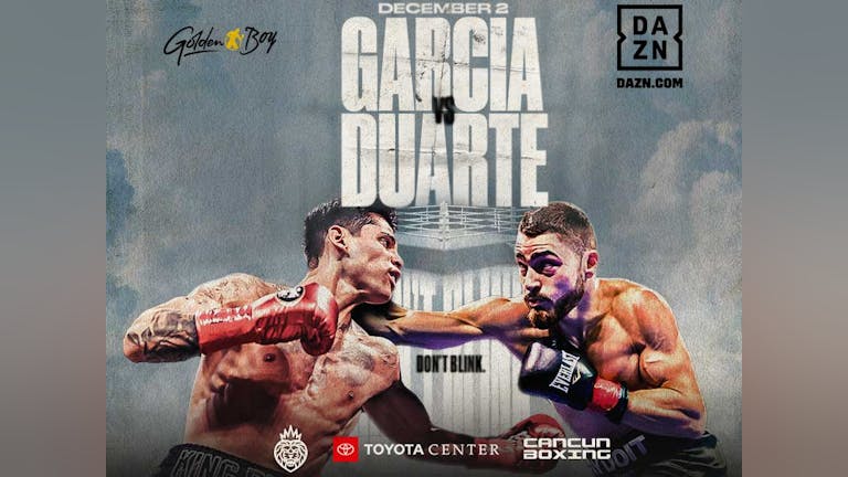 Boxing - Garcia vs. Duarte