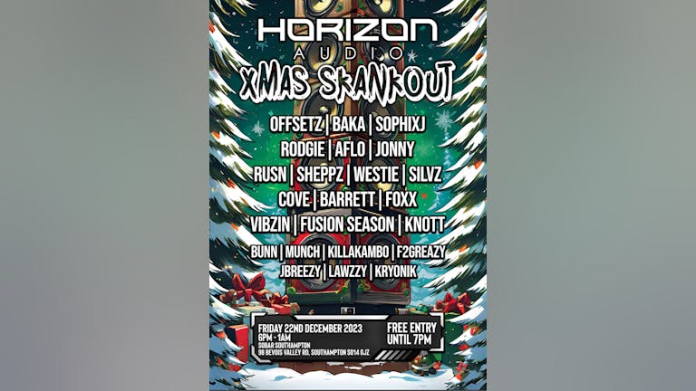 Horizon Audio - Xmas Skankout. (FREE RAVE)