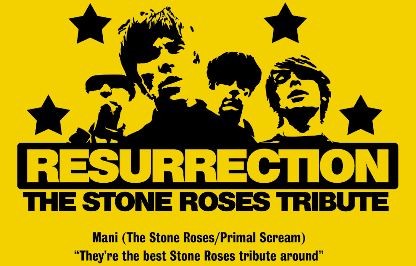 Resurrection Stone Roses Tribute | Friday 26th April 2024 | Sunbird Records, Darwen