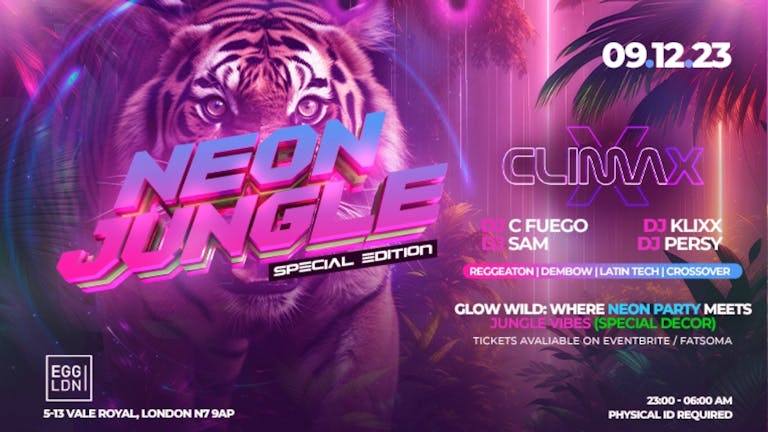 Climax Neon Reggaeton Jungle 😈