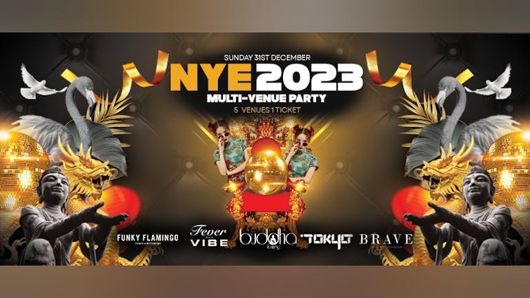 New Years Eve Party 2023 | Southampton | 5 x Venues x 1 Ticket