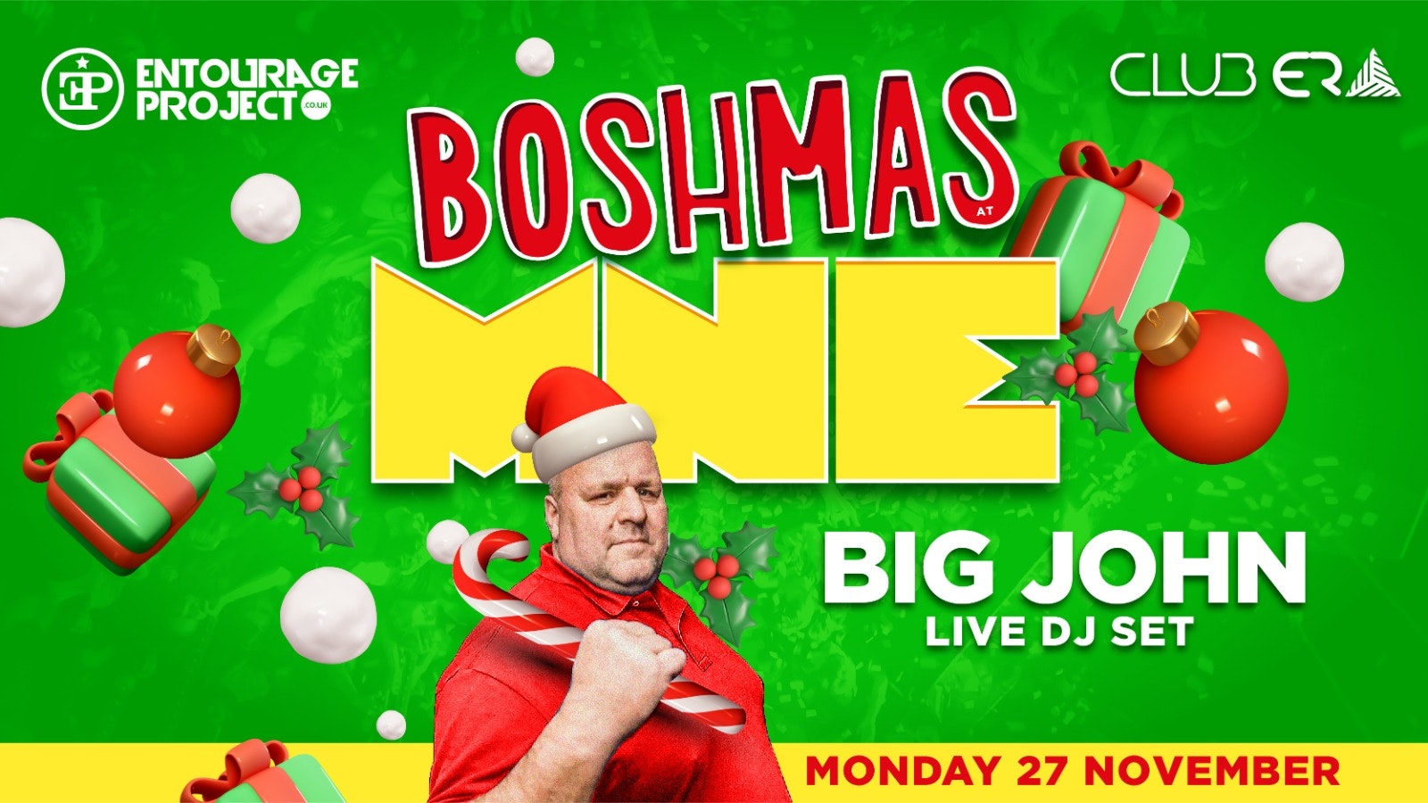 MNE – BOSHMAS @ MNE – BIG JOHN LIVE DJ SET 🎄❤️