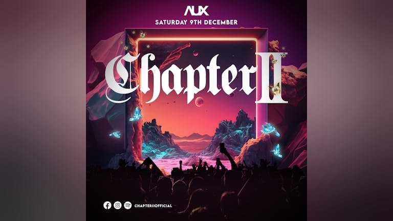 CHAPTER ll LIVE - Saturday 09/12