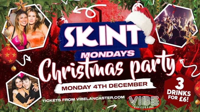SKINT MONDAY: Christmas Party! 