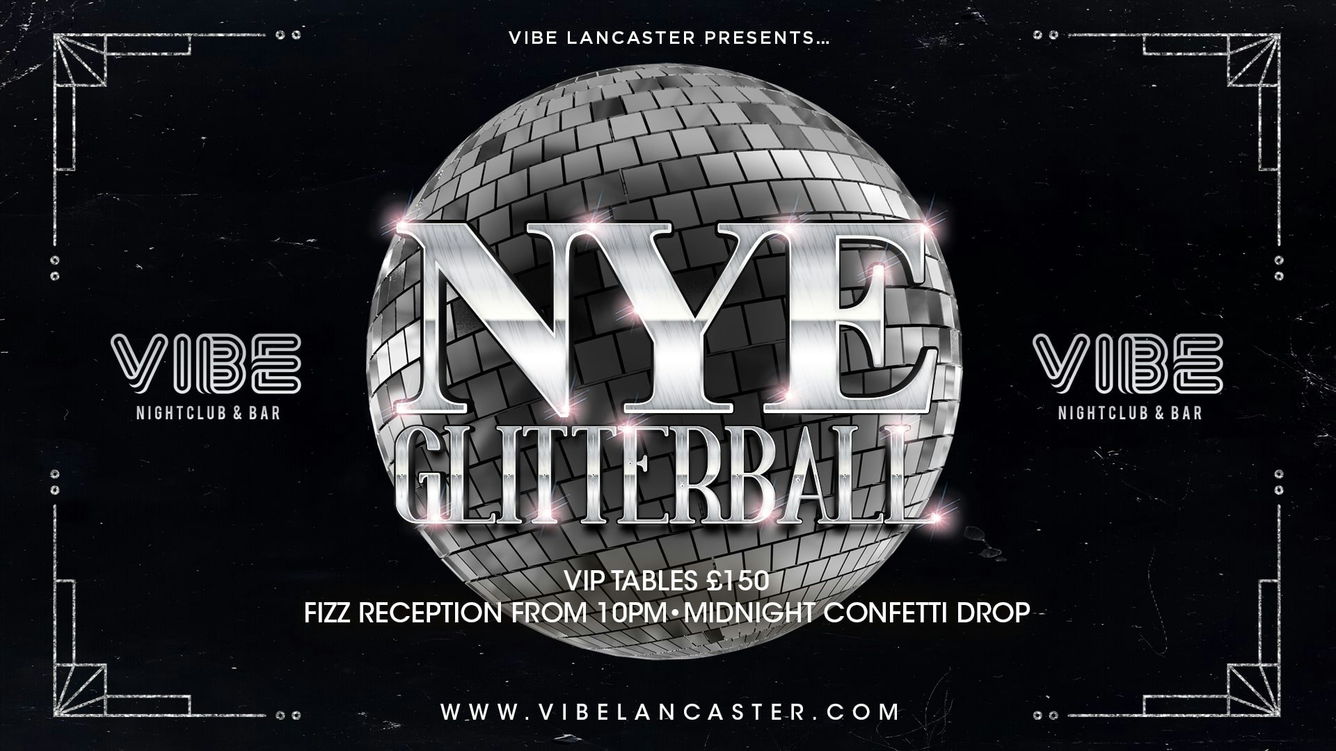 VIBE NEW YEARS EVE: Glitterball