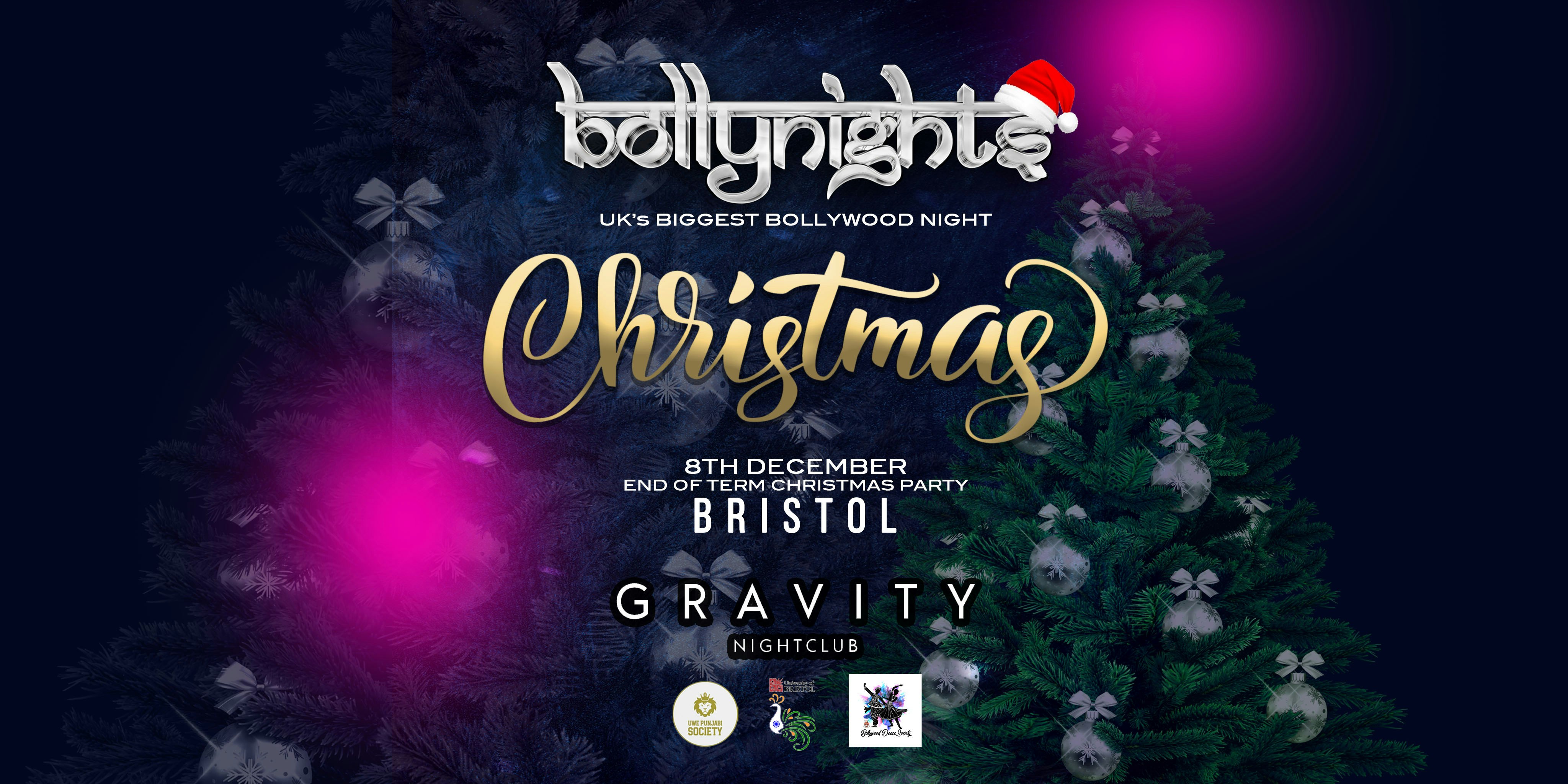 Bollynights Bristol – Friday 8th December | Gravity Nightclub