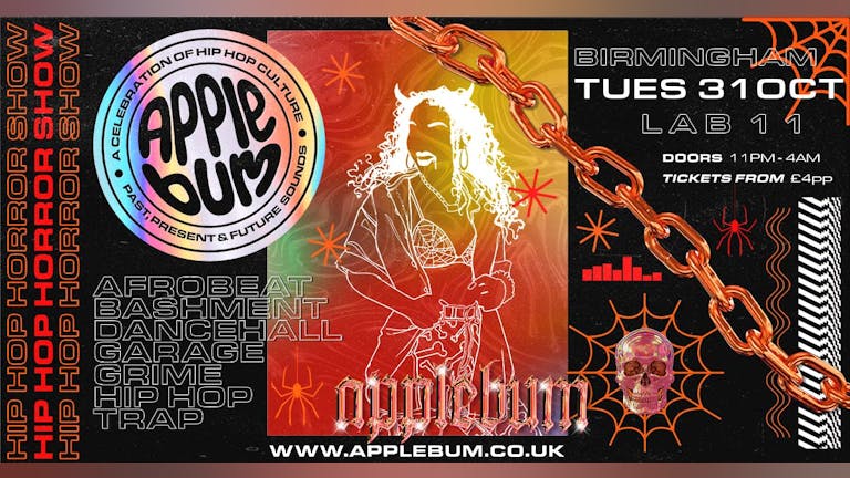 Applebum / Birmingham / Lab11 / Hip Hop Horror Show  
