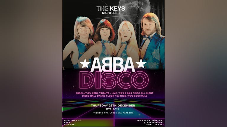 ABBA DISCO ft ABSOLUTELY ABBA LIVE