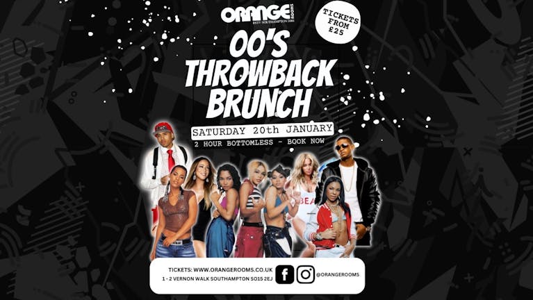 00’s Throwback Bottomless Brunch!🎤