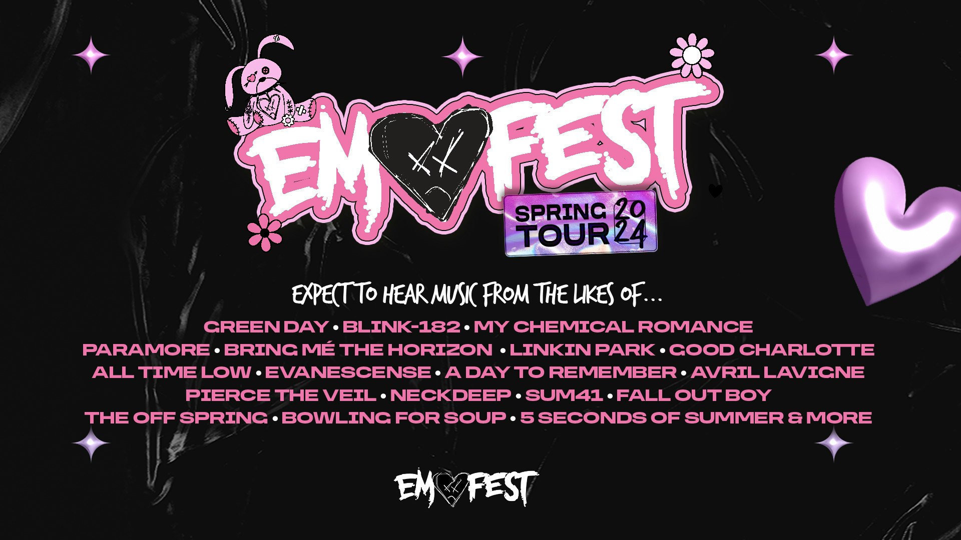 🚨 LAST FEW TICKETS! 💀🖤 The Emo Fest 🖤💀 BACK IN SHREWSBURY!