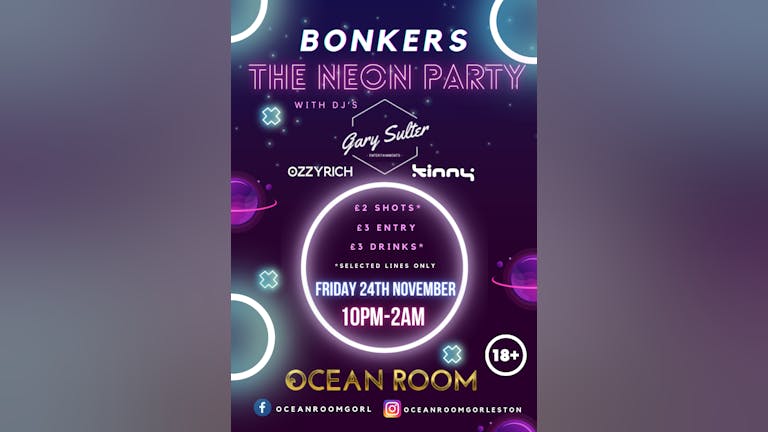 BONKERS- NEON PARTY