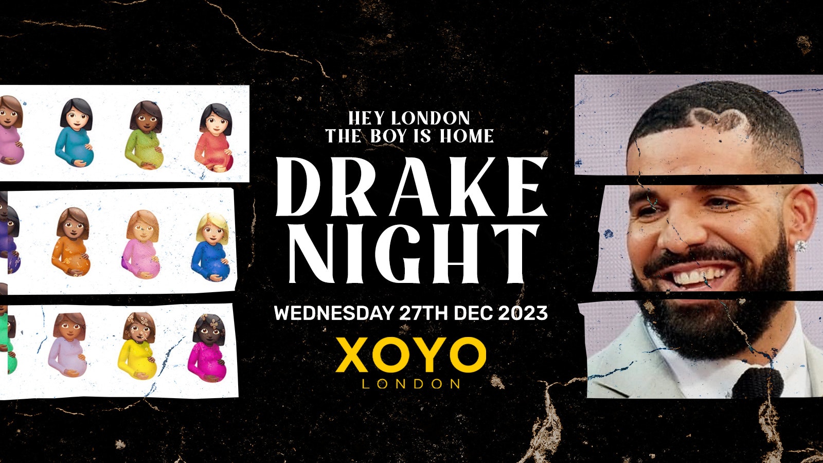 DRAKE NIGHT at XOYO! – LESS THAN 50 TICKETS ⚠️