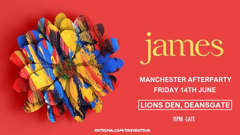 JAMES - Manchester Afterparty - Lions Den