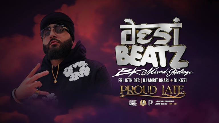 [SOLD OUT!] Desi Beatz Presents: BK LIVE! | 15.12.23