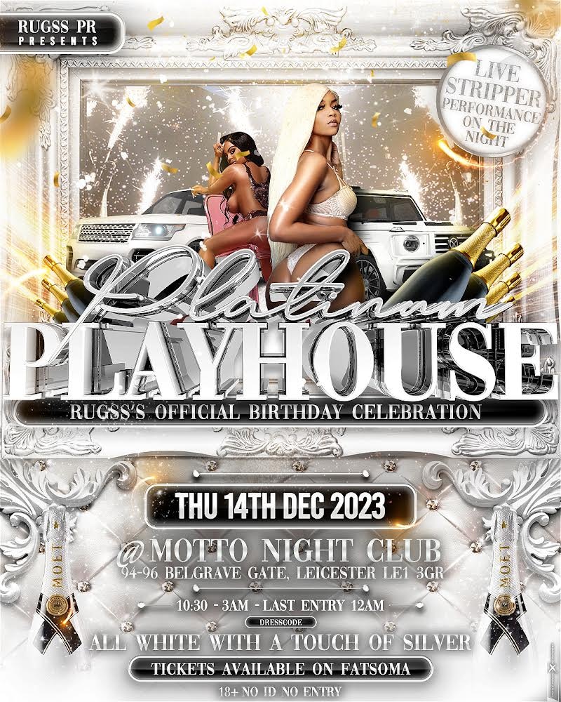 PLATINUM PLAYHOUSE | LEICESTER’S BIGGEST STRIPPER EVENT