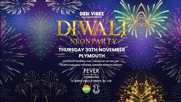 Diwali Neon Party | Thursday 30TH November | PLYMOUTH