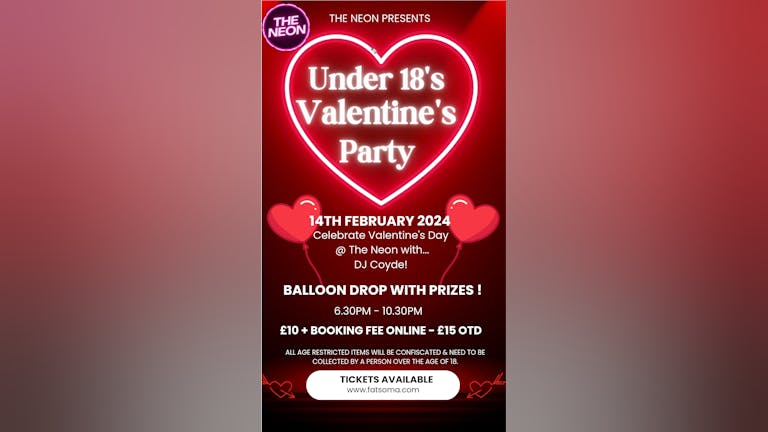 Under 18's Valentine's Party 