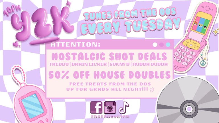 50% OFF HOUSE DOUBLES - Y2K