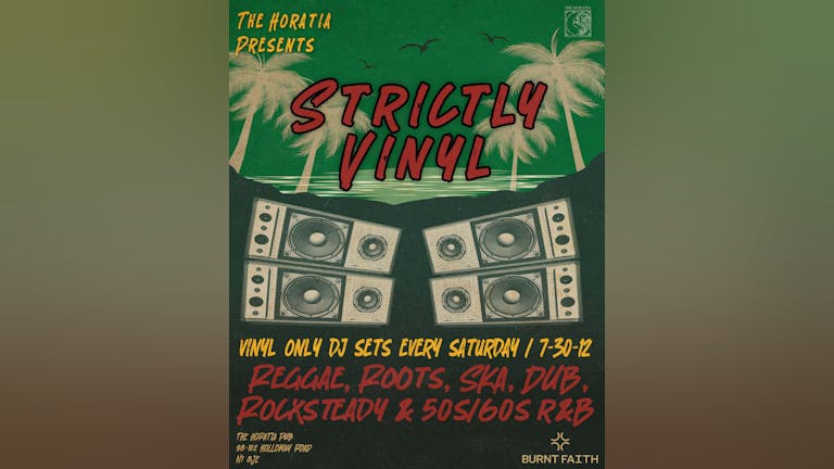 strictly vinyl free Saturdays 