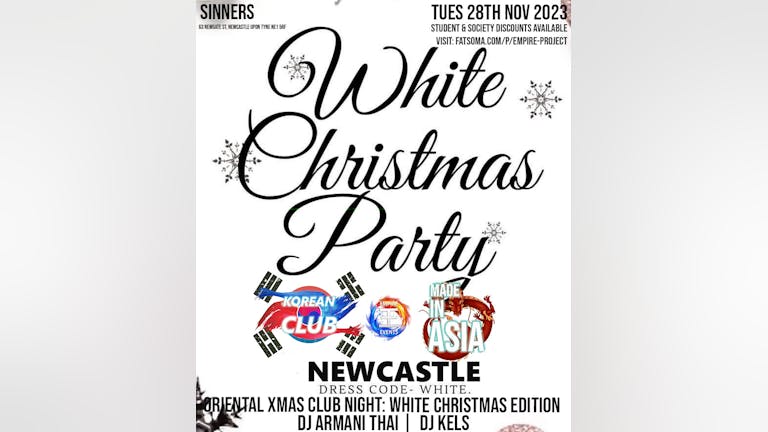 KOREAN CLUB NEWCASTLE x MADE IN ASIA Oriental XMas Party: White Christmas Edition | KPop HipHop EDM | 28/11/23