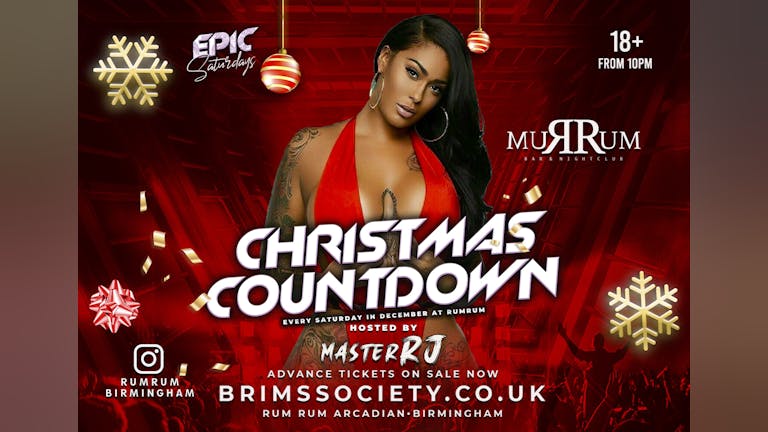 🎅🎅🎅 CHRISTMAS COUNT DOWN - SPECIAL DEC SATURDAY 🎅 100 x FREE TICKETS 🎅