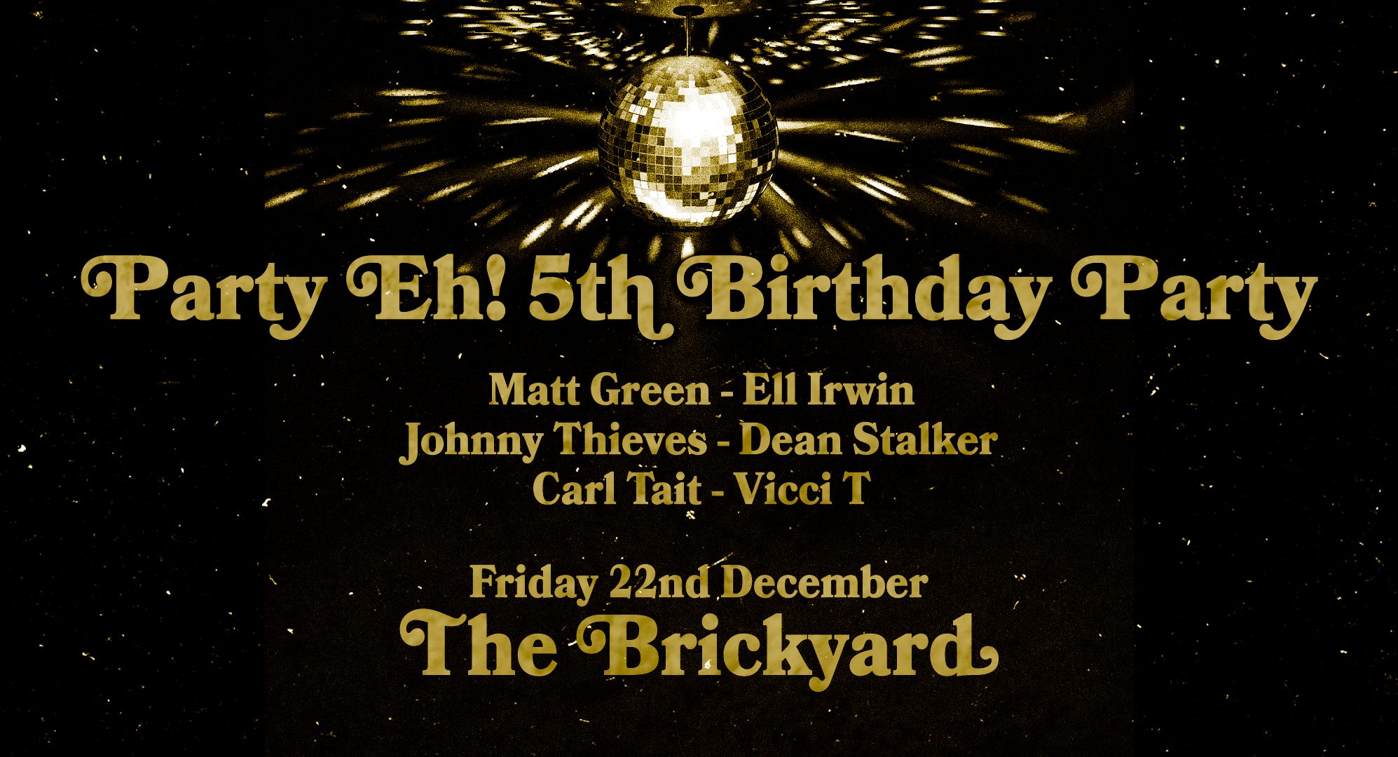 Party Eh! – 5th Birthday Xmas Charity Bash