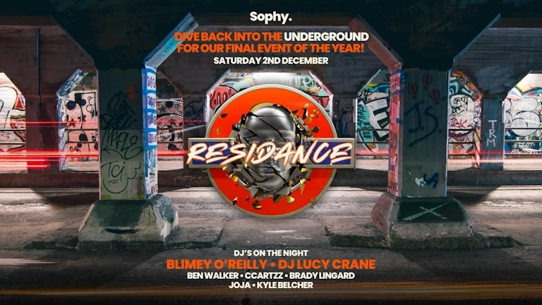 Residance Night rave x DJ Lucy Crane @ Sophy bar, Leicester