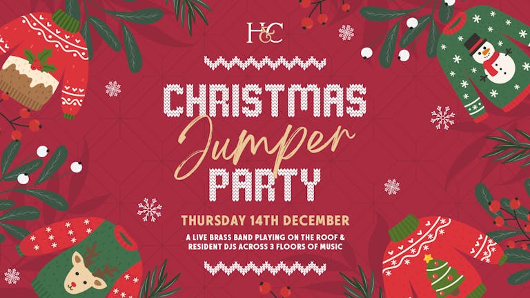 THE CHRISTMAS JUMPER PARTY! - 14TH DEC