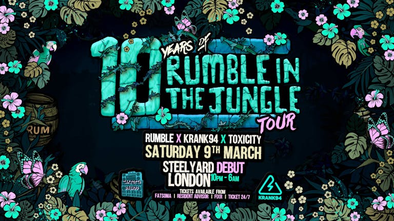 10 Years Of Rumble - London